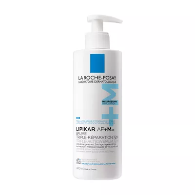 Ля Рош (La Roche-Posay) Ліпікар АР+ Макс бальзам для догляду за сухою, дуже сухою та схильною до атопії шкірою обличчя та тіла 400 мл — Фото 1